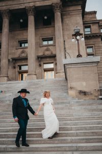 Boise Capitol mountain elopement photography wedding photography los angeles