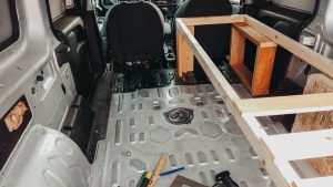 Work in progress picture Dodge Promaster City Van Conversion